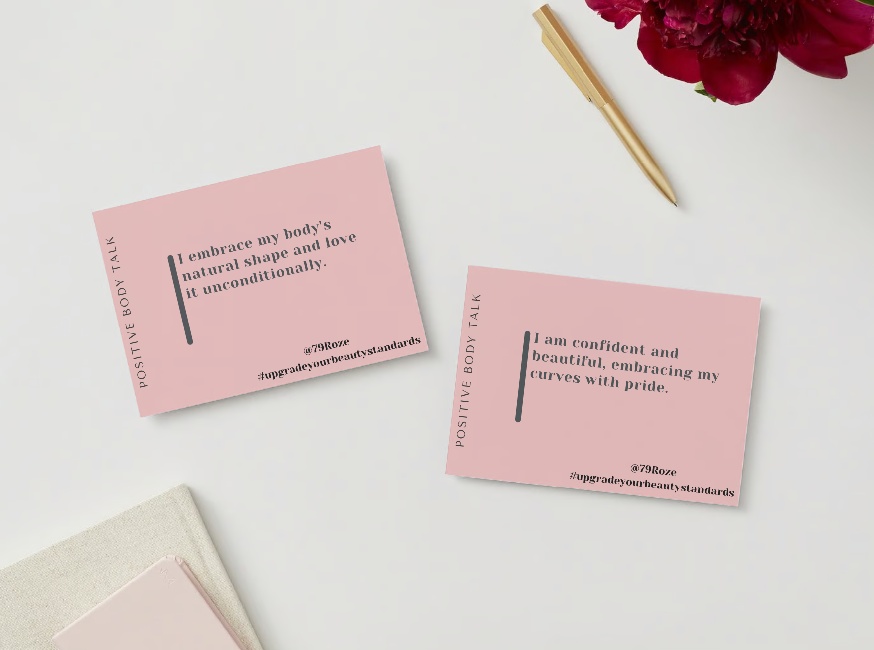 Body Positive Affirmation Cards