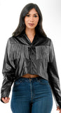 Renegrade Leather Jacket with silver tassles