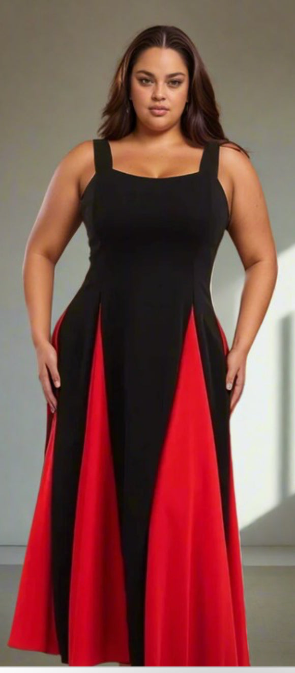 Fire and Ice Maxi Dress